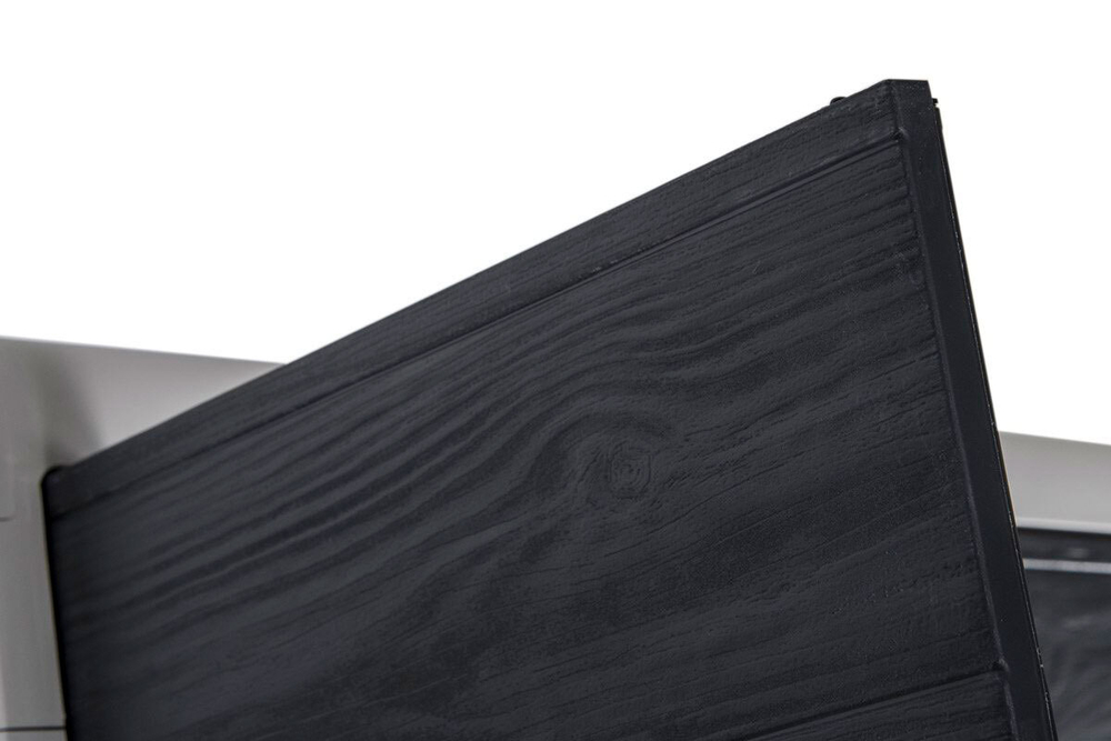 Уличный шкаф TOOMAX 2х дверный глубокий WOODY'S XL (4 полки), антрацит