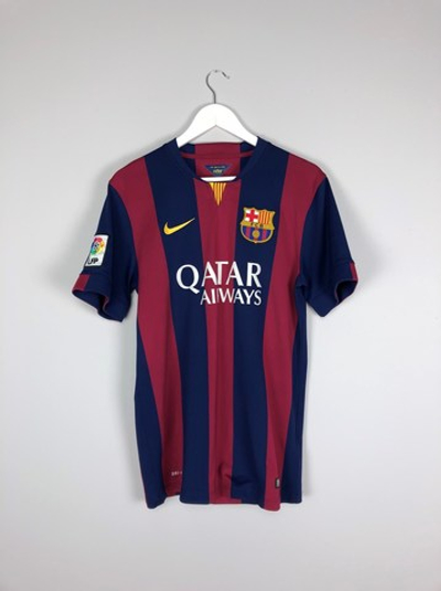 Домашняя ретро - футболка "Барселоны" 14/15