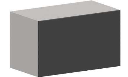 Кухня Модуль ШВГ 600 Вотан / Графит Софт