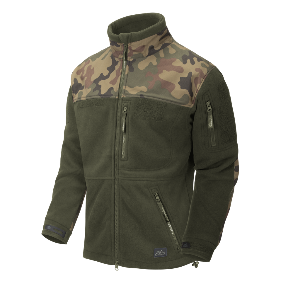 Helikon-Tex Polish INFANTRY Jacket - Fleece - Olive Green/PL Woodland