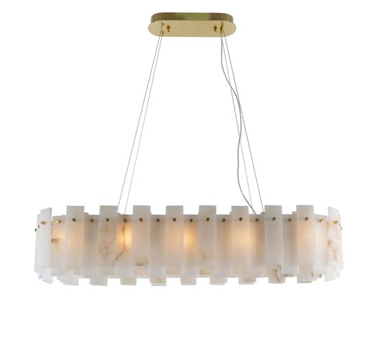 6110K/10L PT BRS (1) Люстра NW