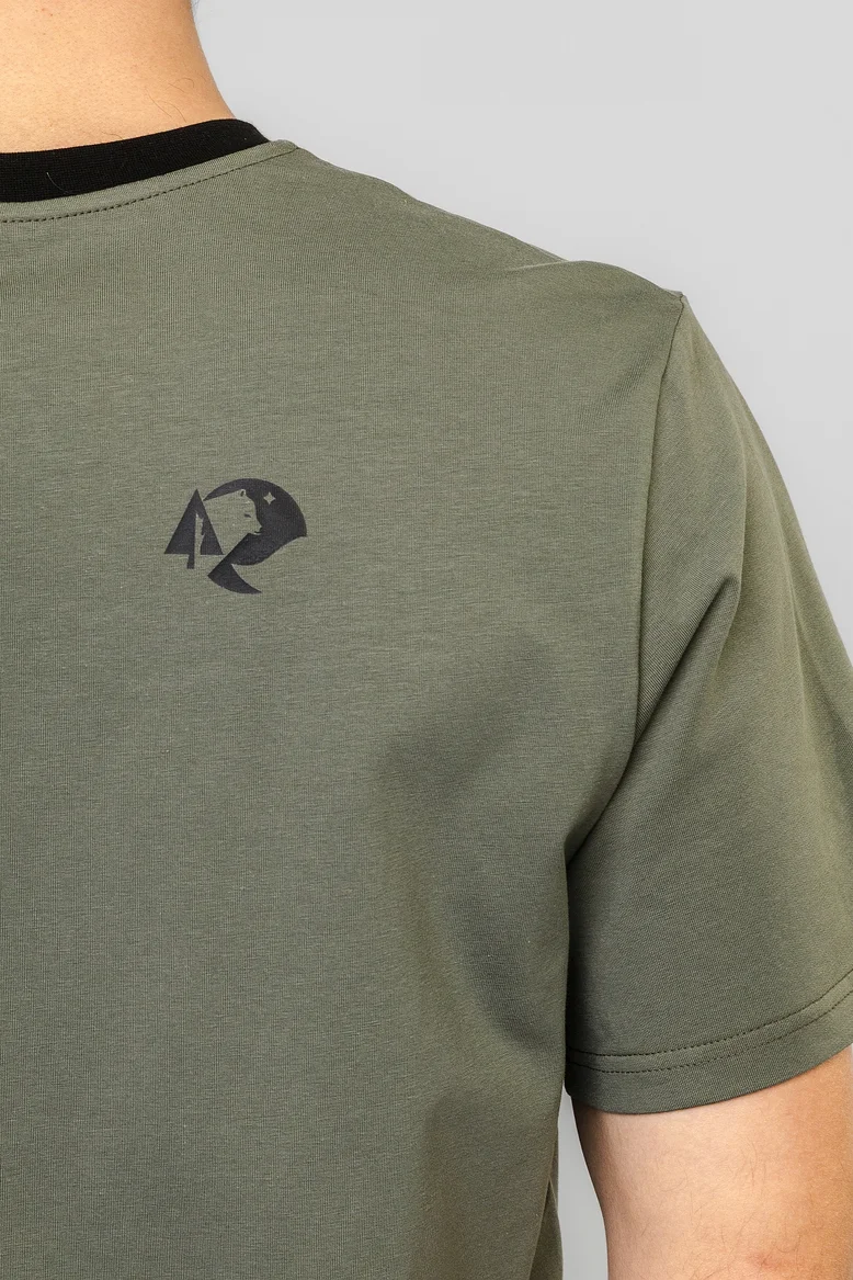 Футболка "НОХО" мужская, цвет "Каменный закат"