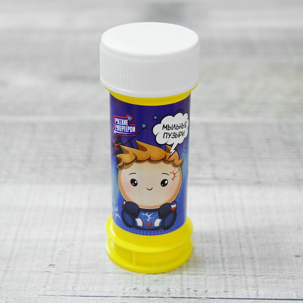 Мыльные пузыри "Русские супергерои" 50мл