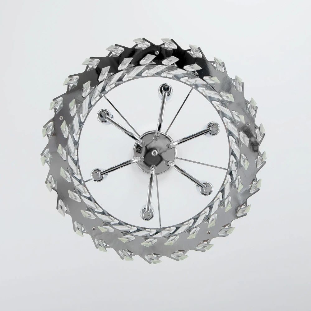 Citilux Ингвар CL334261 Люстра подвесная хрустальная Хром