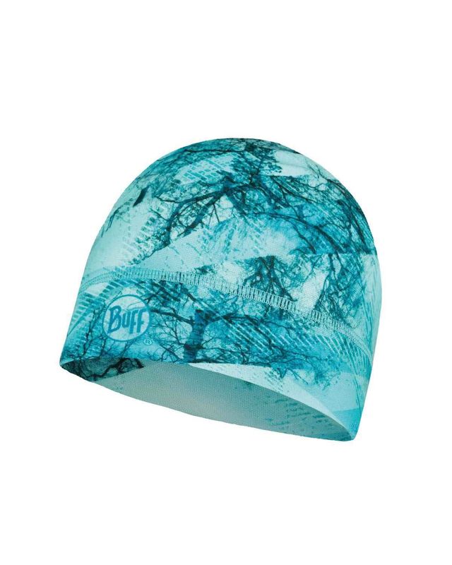 Тонкая теплая спортивная шапка Buff Hat Thermonet Mist Aqua Фото 1