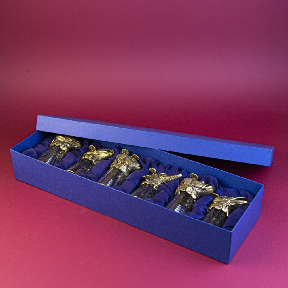 Чарки-перевертыши с изображением рыб