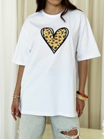 Футболка оверсайз с принтом длинная2