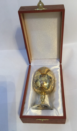 Сувенир Яйцо-рюмки "Узорное"