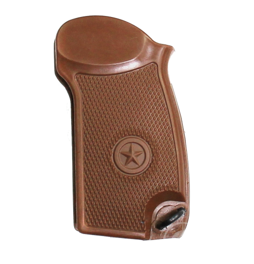 Рукоятка ПМ коричневая пластиковая для пистолета Макарова, Ижевск 2020 год