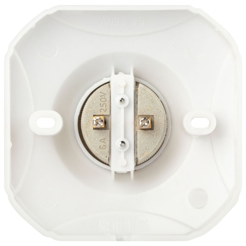 Патрон-основание ЭРА Е27 керамический белый | Патроны, переходники, ПРА