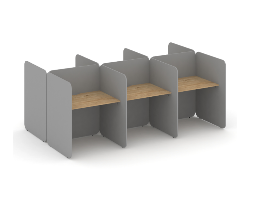 Стол для колл-центра ЛДСП комплект №6 KCB.K-006