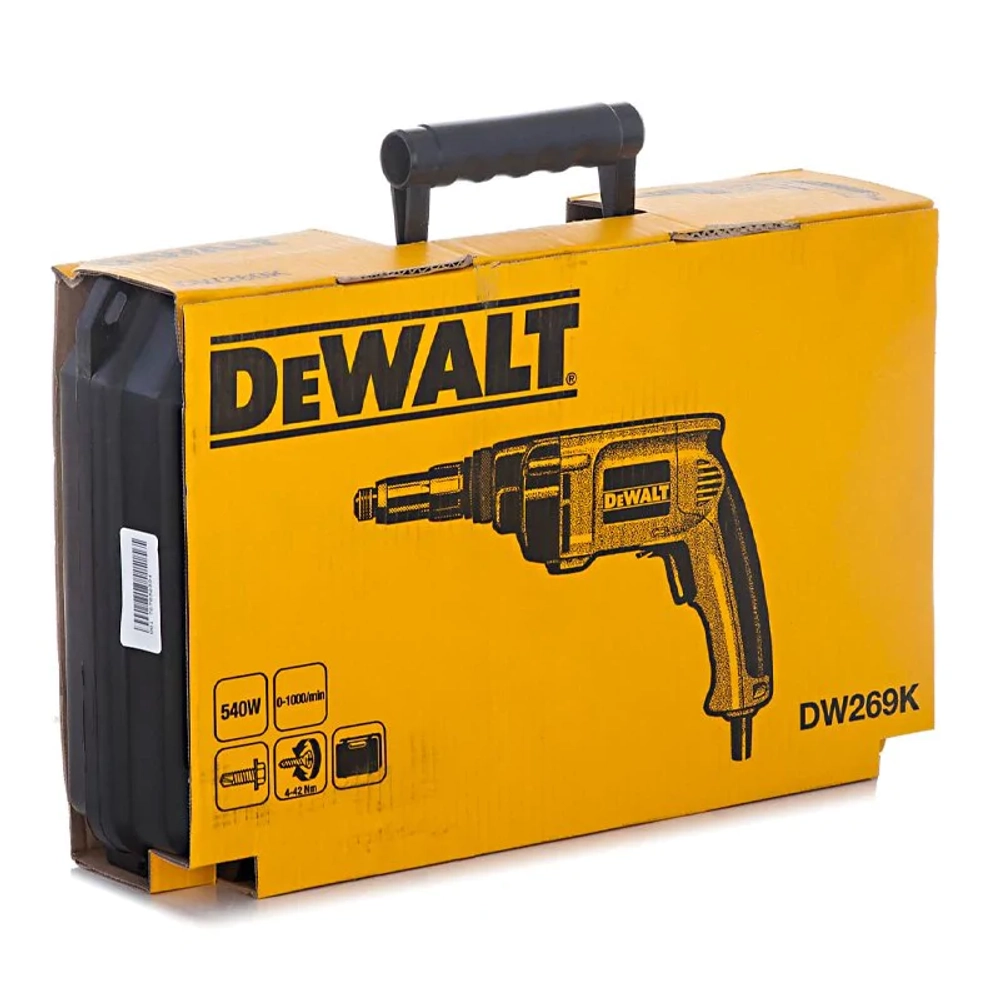 Шуруповерт для самонарезных шурупов DeWalt DW269K, DW269K-QS