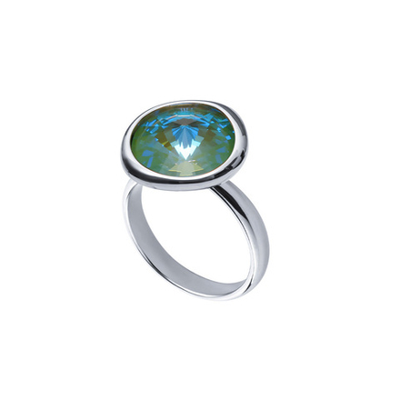 Кольцо Fiore Luna Silky Sage Delite K1902.16 BL/RG