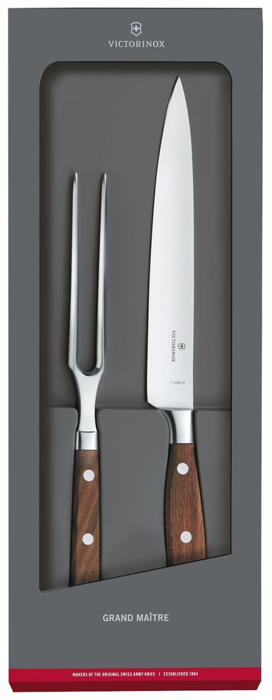 Набор Victorinox кухонный Grand Maitre, 2 предмета, дерево, подар.коробка