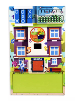 Дидактическая настенная панель для занятий по математике в начальной школе