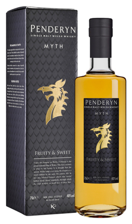 Виски Penderyn Myth 40% 0,7 л п/уп