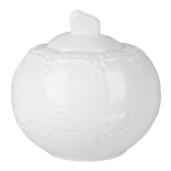 Сахарница " " 9х9х9см v=220мл (min4) (фарфор) (транспортная упаковка)