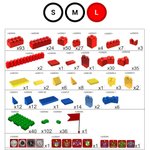 Набор GigaBloks 10: Крепость на платформе