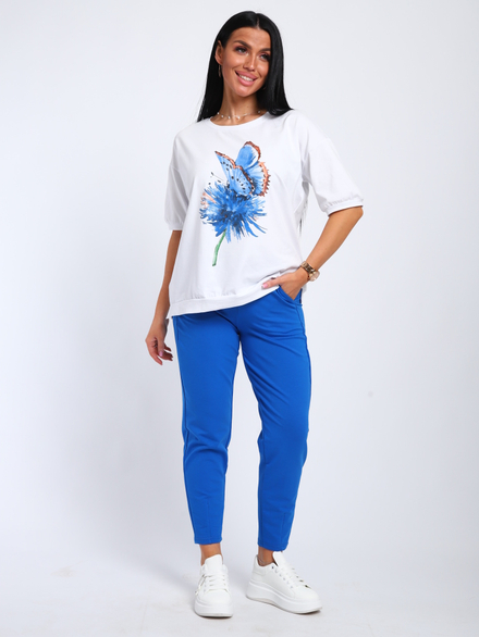 Брюки на манжете 2