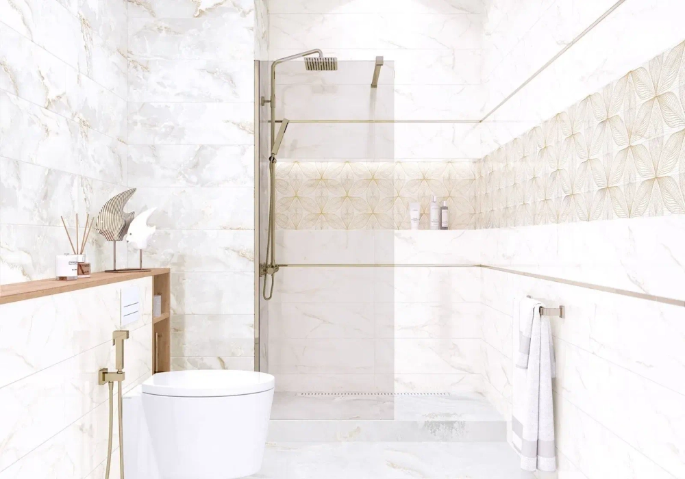 Керамогранит Alma Ceramica GFU60120DEA70L Dea 60x120 голубой лаппатированный под камень