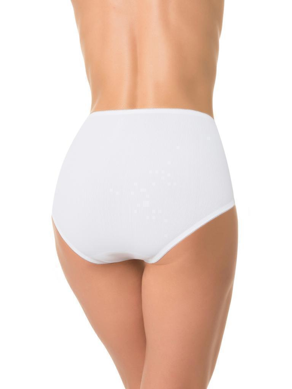 Трусы с высокой линией талии из микрофибры (Размер: XXL) (Цвет: бежевый)