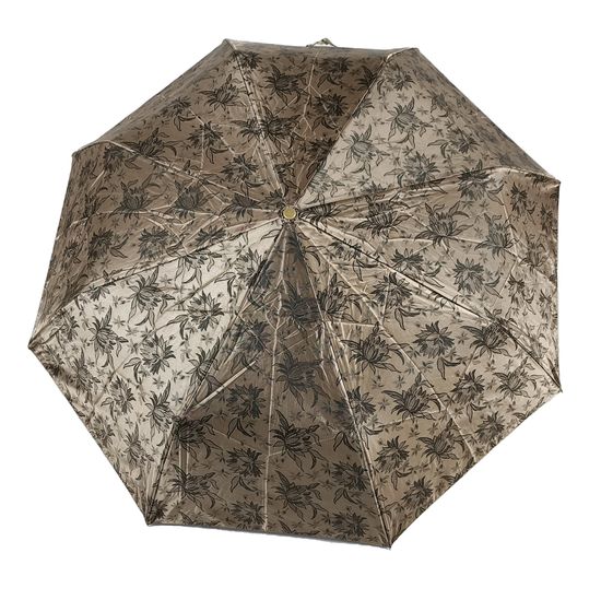 Жаккардовый женский зонт золотой 120-D-02