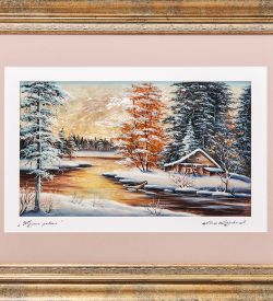 Народные промыслы ШК-55/253 Панно «Домик рыбака»