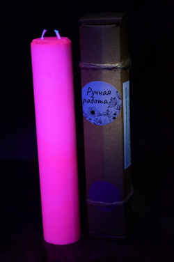 Свеча флуоресцентная "WaxPlay" 40 UV