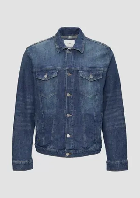 Джинсовая-куртка мужская s.Oliver