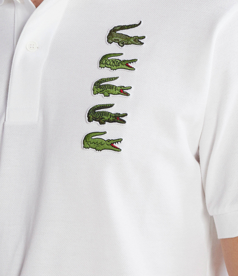 Поло Lacoste - белый(PH3474)