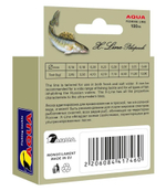 Монофильная леска для рыбалки Aqua X-Line Pikeperch (Судак) 0,40mm 100m ( 3 штуки )