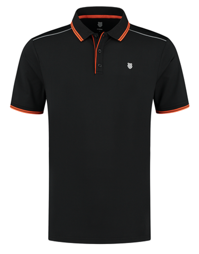 Мужское поло теннисное K-Swiss Tac Hypercourt Polo 4 - jet black