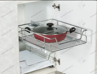 S-2332-C Выдвижная корзина на распашной фасад в базу 400 мм, Starax, направляющие Blum Tandem, (360-