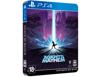 Agents of Mayhem Steelbook (PS4) Б/У
