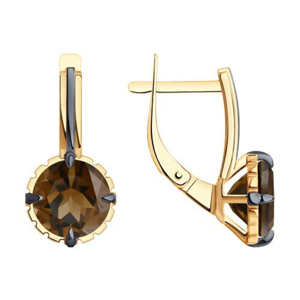 Серьги из золота 585 пробы