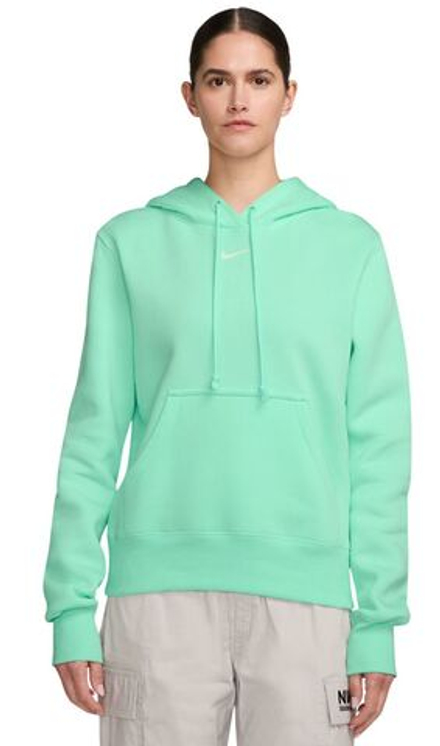 Женская Кофта теннисная Nike Sportwear Phoenix Fleece - mint foam/sail