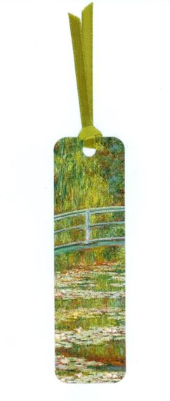Əlfəcin \ Закладка Claude Monet: Water Lily Pond Bookmark