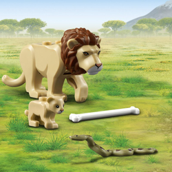 LEGO City Wildlife Спасательный внедорожник для зверей 60301