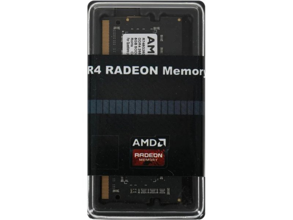 Оперативная память AMD Radeon R7 Performance R748G2606S2S-U, DDR4 1х 8ГБ 2666 МГц, SODIMM, RTL