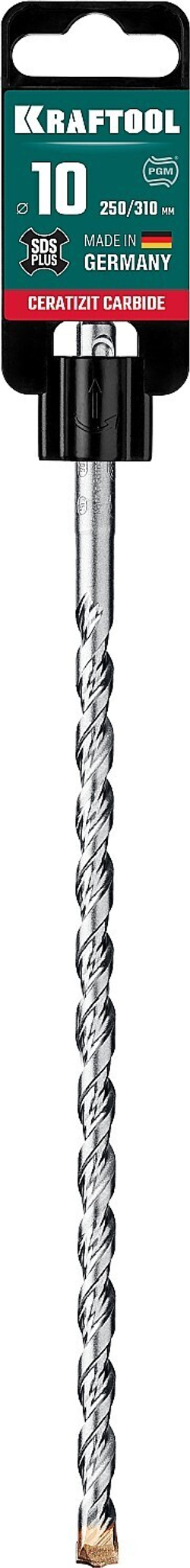 KRAFTOOL Cerazit Carbide, 10 х 310 мм, SDS-plus бур (29320-310-10)