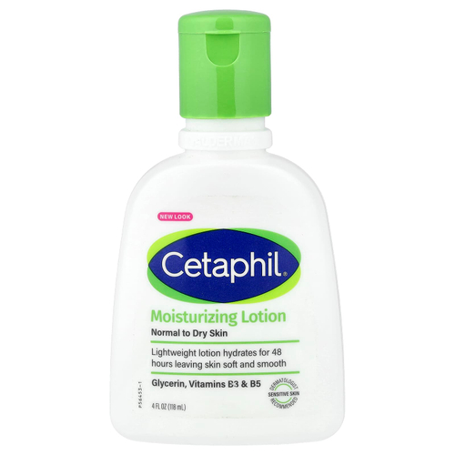 Cetaphil, увлажняющий лосьон, для нормальной и сухой кожи, без отдушки, 118 мл (4 жидк. унции)