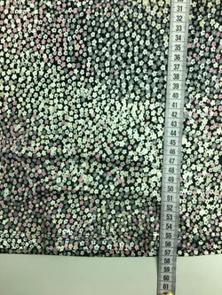 Блуза с цветочным принтом 46 размер