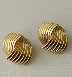 Серьги Камея, Золотой