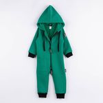 Комбинезон с накладным карманом "Кипарис" утепленный