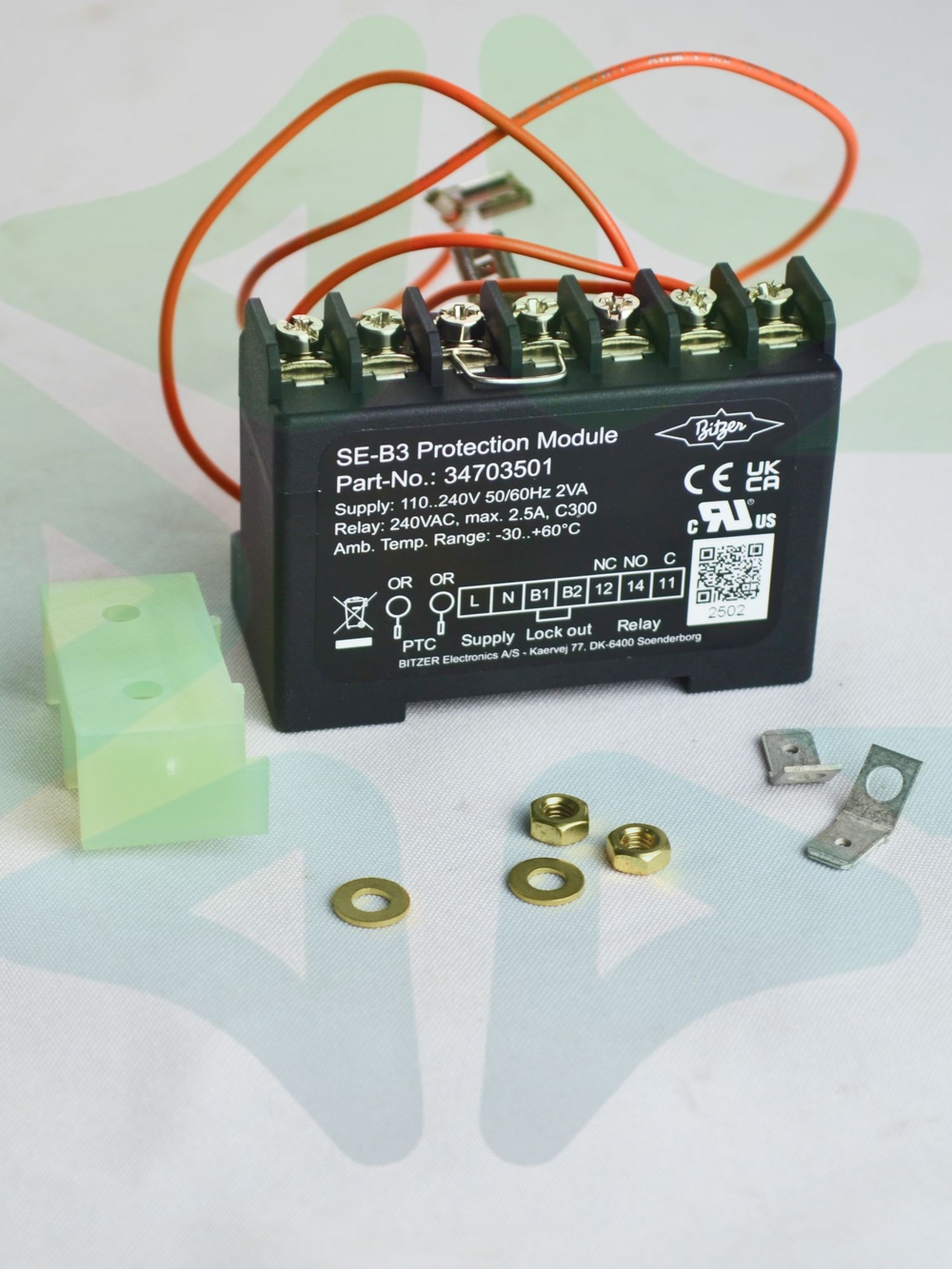 Устройство защиты электродвигателя SE-B3 34703504 для поршневого компрессора Bitzer 230В