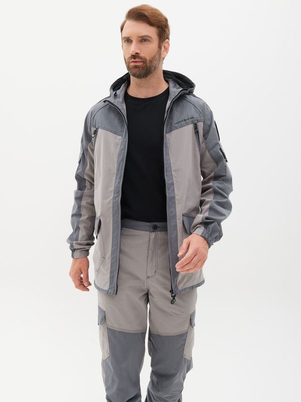 Костюм летний Горка-Люкс ткань Ravena Peach Wash цвет Серый