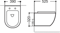 Комплект унитаза с инсталляцией Aquanet Rimless Cetus 2.0 W LX-1901 хром