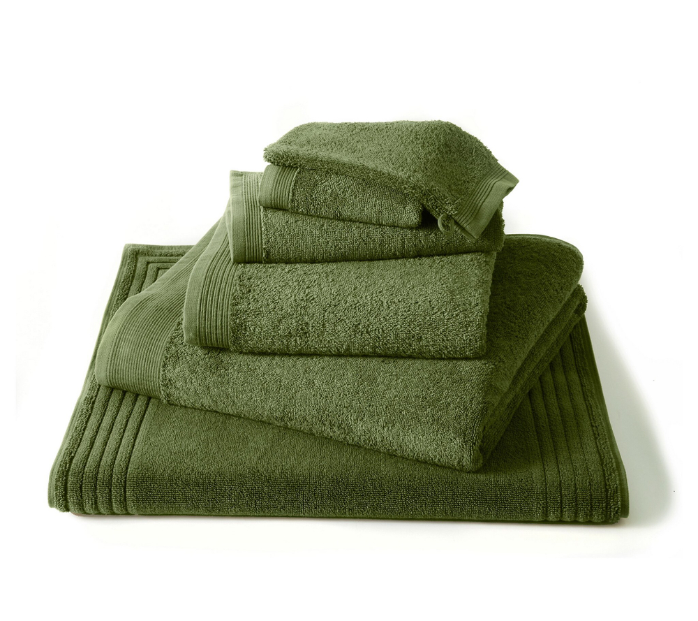 Полотенце 40x60 Blanc des Vosges Uni Foret foret зеленое