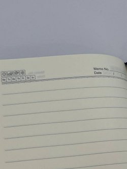 Блокнот А5 100 л. линейка на магнитной кнопке коричневый (201688323-1)