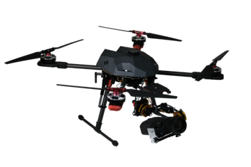 Профессиональный БАС ARA PRO - QM4 квадрокоптерного типа с вариативными целевыми нагрузками. PRO